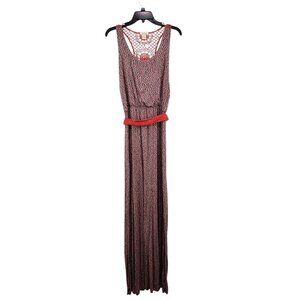 Sundance Women's Crochet Maxi Dress with Belt - XL